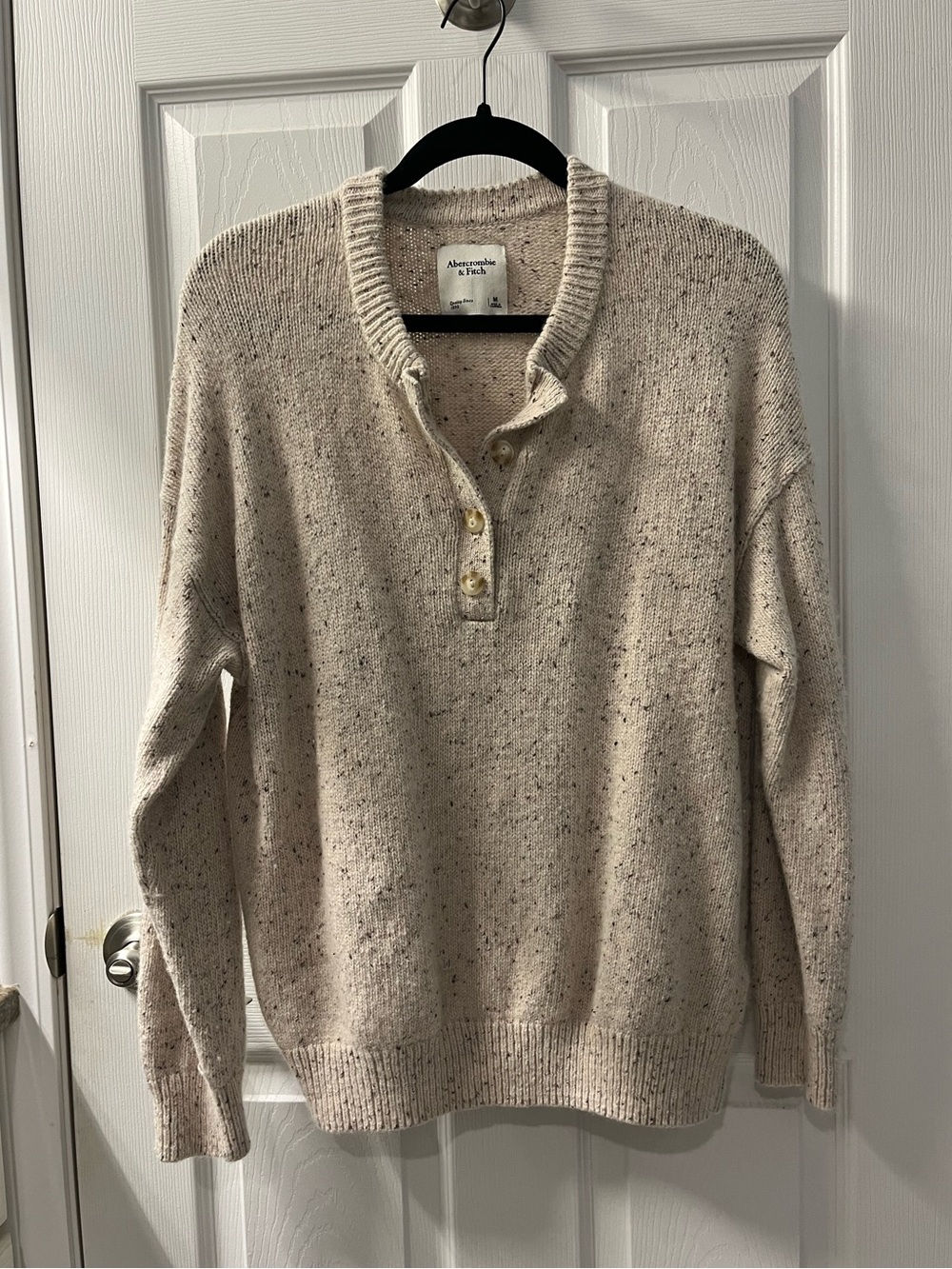 A & F women’s henley sweater